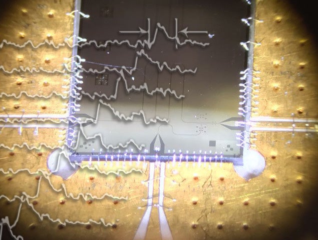 Illustration of superconducting circuit