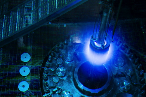 Refueling of the High Flux Isotope Reactor (HFIR) at ORNL. 