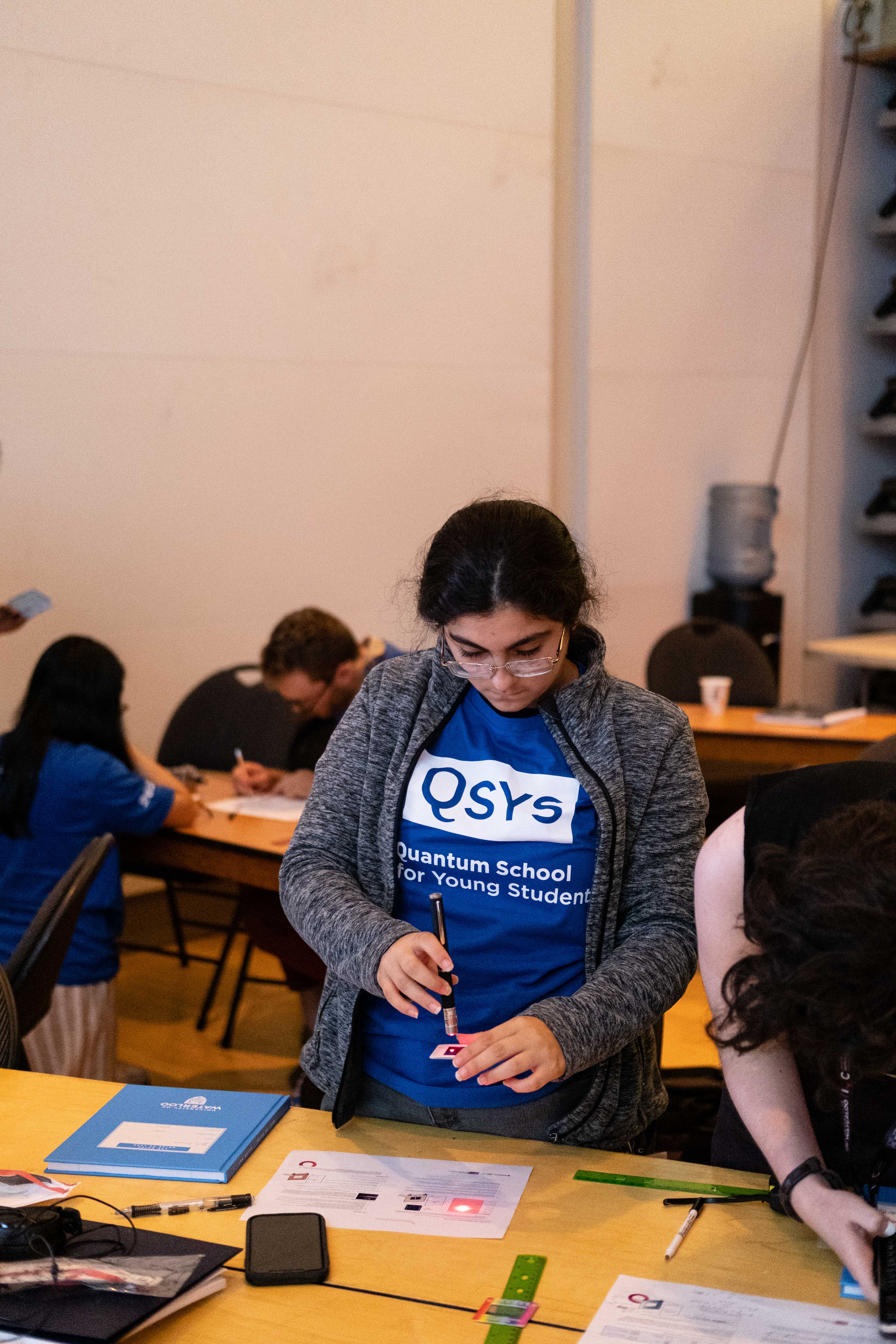 Quantum School for Young Students (QSYS) participants