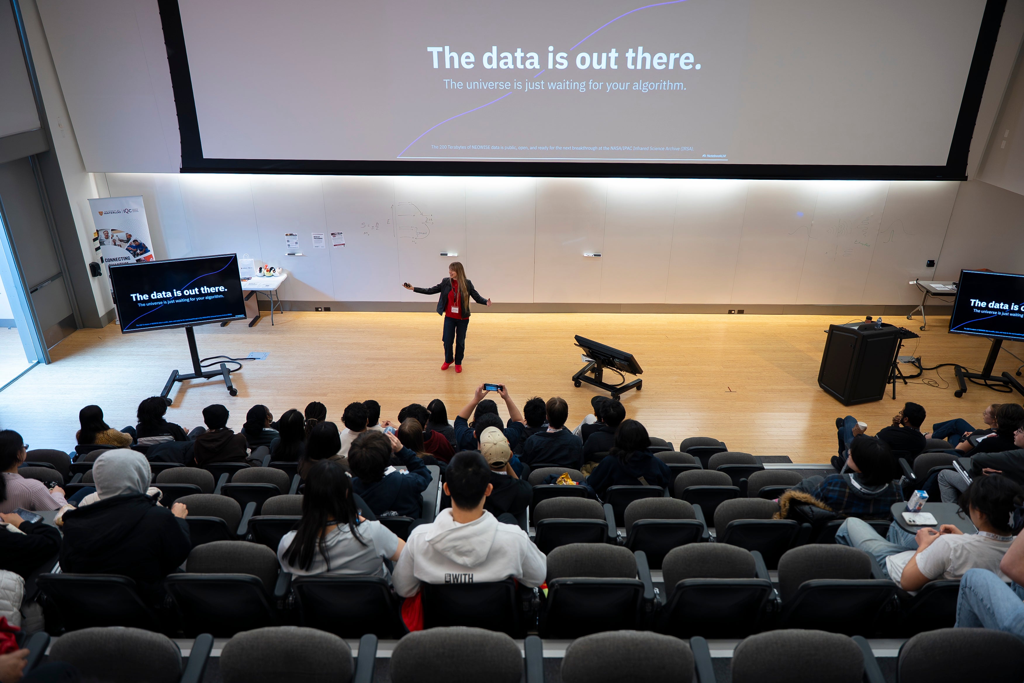 Dr. Christine Muschik presents at Youth Quantum Symposium