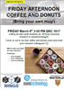 coffee and donuts poster