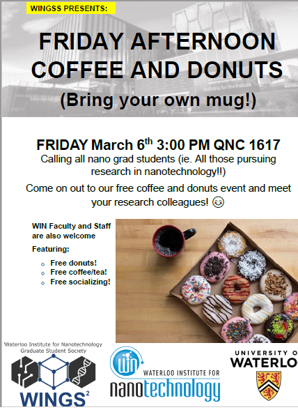 coffee and donuts poster