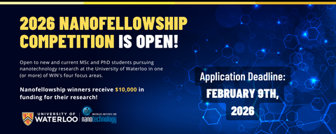 Nanofellowship Competition is officially open and is open till February 9th 2026