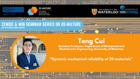Assistant Professor Teng Cui Seminar