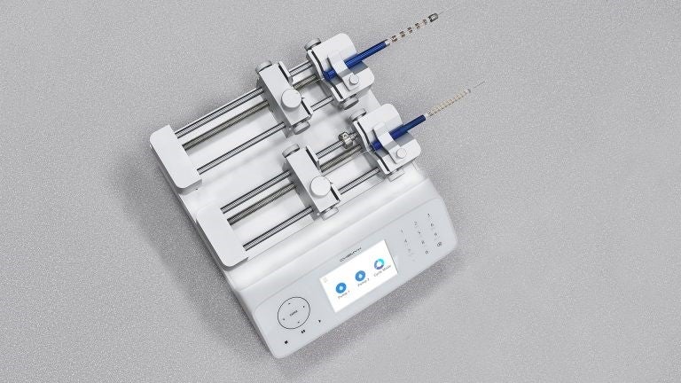 Fusion 4000 independent channels syringe pump