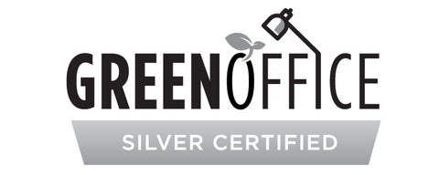 Green office silver certified icon