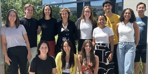 Top row: Erin Rellinger, Nick Robinson, Leila Levi, Marina Mourtzakis, Rhiannon Braid, Tomas Sosa, Di Xiao. Middle Row: Thabie Leschea, Ciandra Greene. Bottom Row: Julia Fraser, Joy Cochrane, Paige Kandalikas