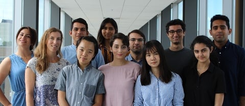 ITWIL lab members gathering on Engineering 5 for a group photo in summer 2019
