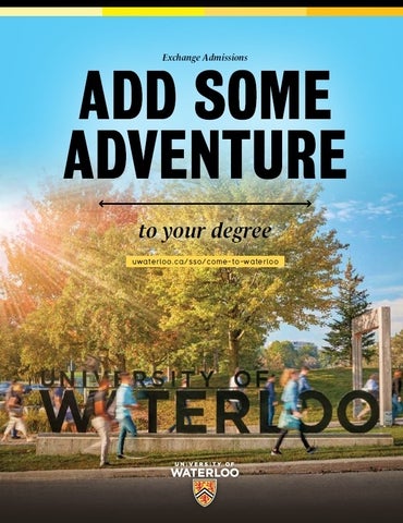 "Exchange admissions: add some adventure to your degree"