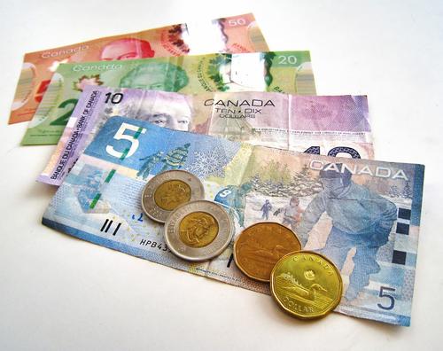 Canadian bills.