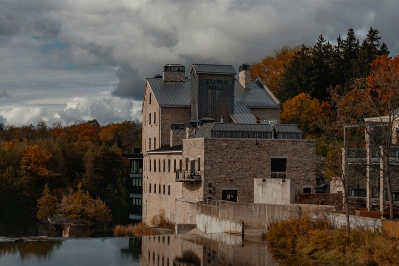 Buildings on the waterfront