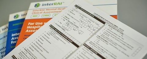 interRAI reports and mental health scanner checklist for use by police.