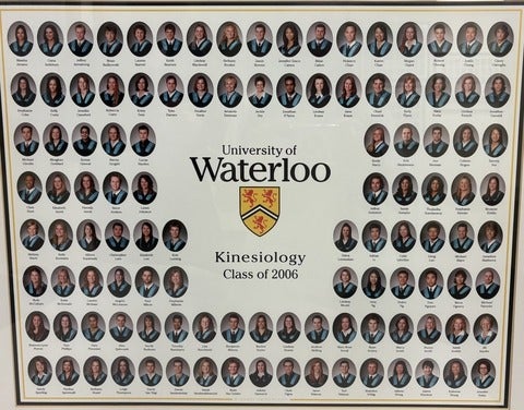 University of Waterloo Kinesiology class of 2026