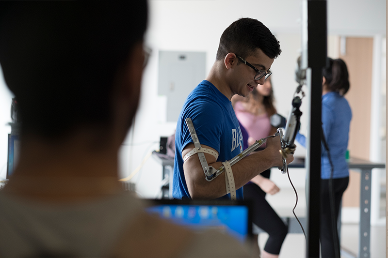 Kinesiology lab at the University of Waterloo
