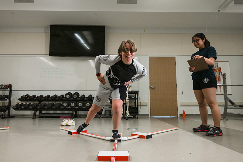 Kinesiology lab in the University of Waterloo