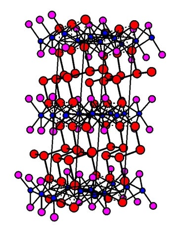 Crystal structure of Sb[MoSbSe]