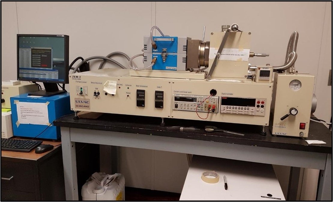 DLF-1 (TA Instruments) in lab.