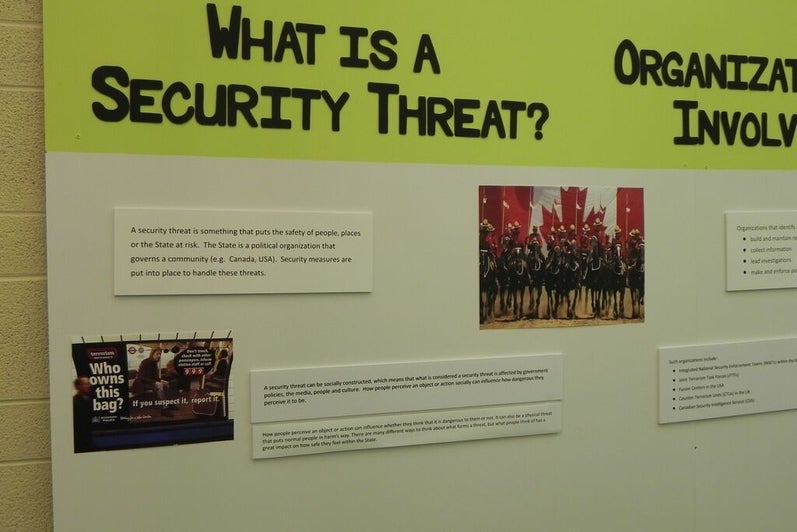 What is a security threat?
