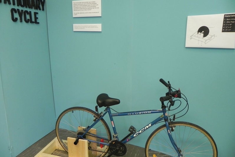 Bicycle in the exhibit