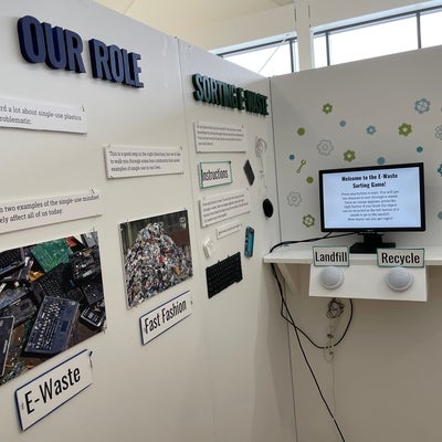 display about waste options