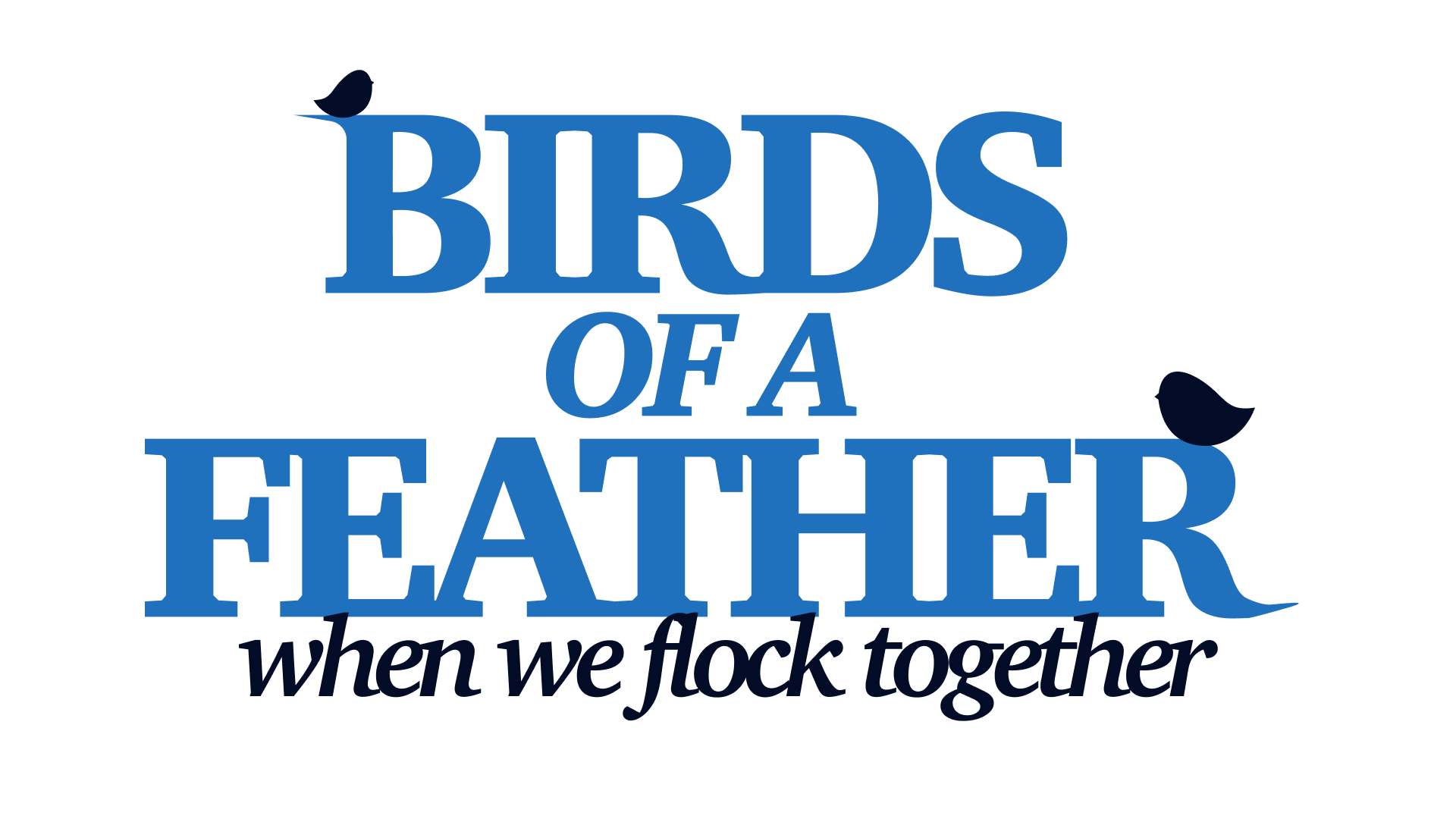Birds of a Feather: When We Flock Together logo