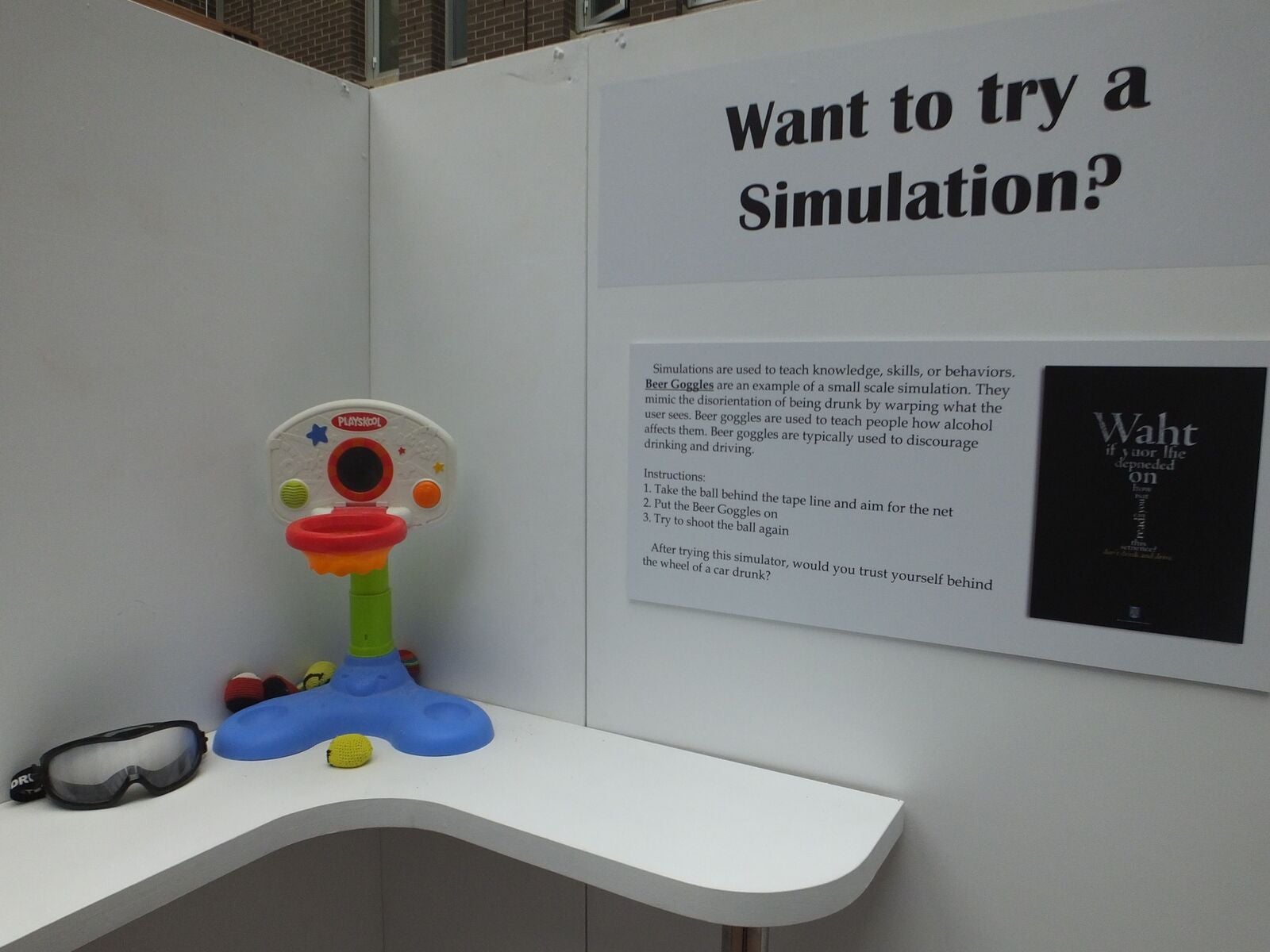 exhibit simulation activity