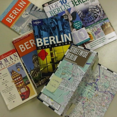 Berlin guide books and maps