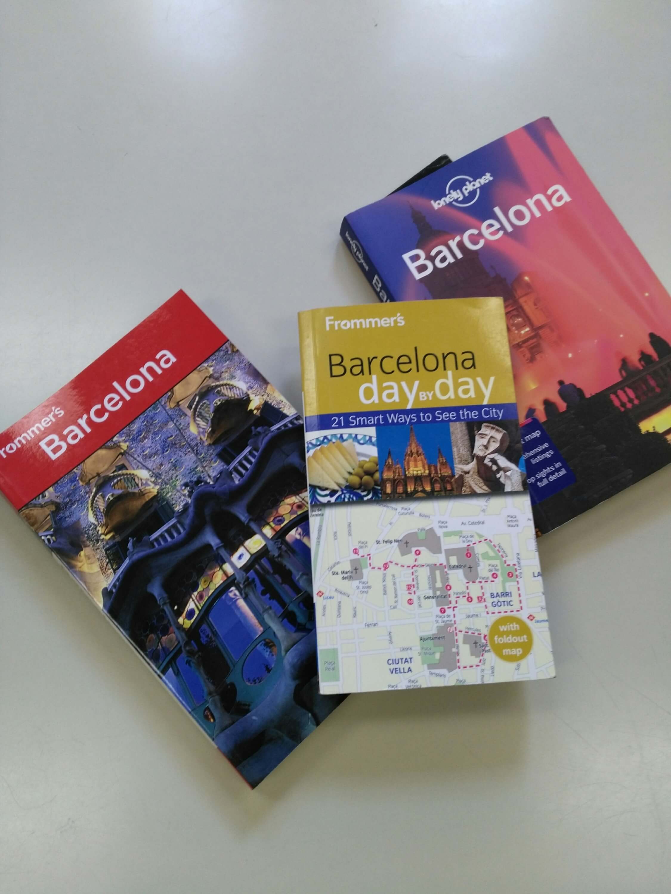 Barcelona guide books