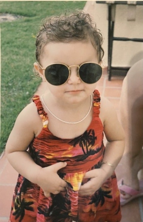 Childhood photo of Ana Ljujic