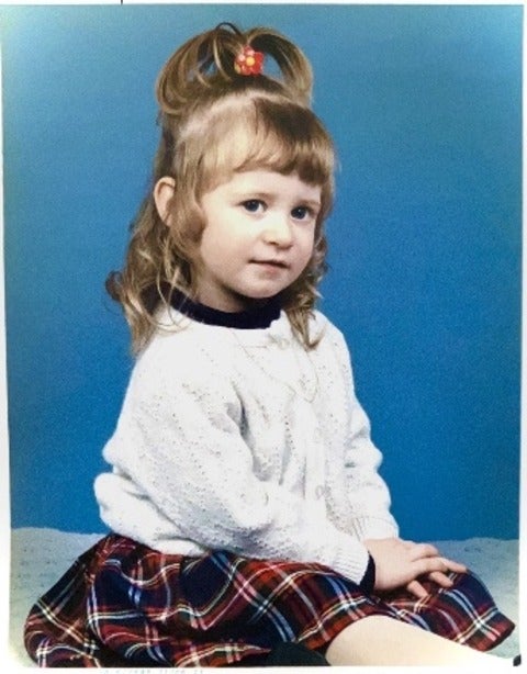 Childhood photo of Madeline Wiseman