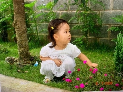 Childhood photo of Vy Nguyen