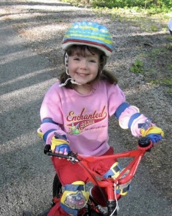 Childhood photo of Brooke Johnston