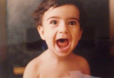 Childhood photo of Salva Asgharizadeh