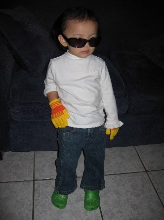 Childhood photo of Tiffany Austen Chong