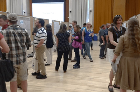 Poster session at IAGLR conference