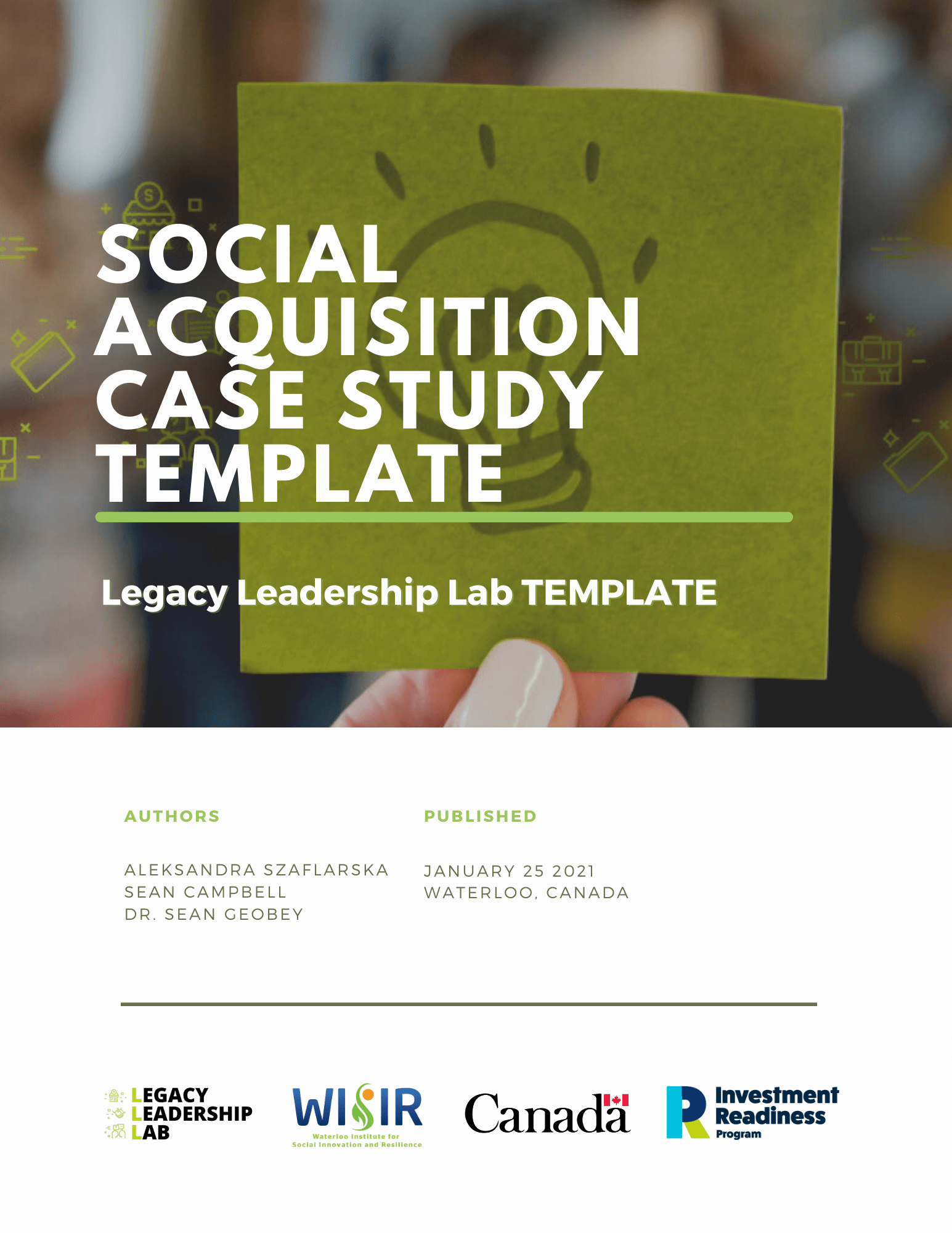 Social Acquisition Case Study Template (.pdf)