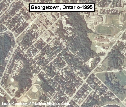 Georgetown, ontario 1995 imagery