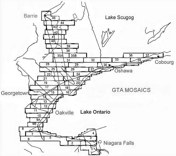 Index shows coverage coveage areas for MrSID files
