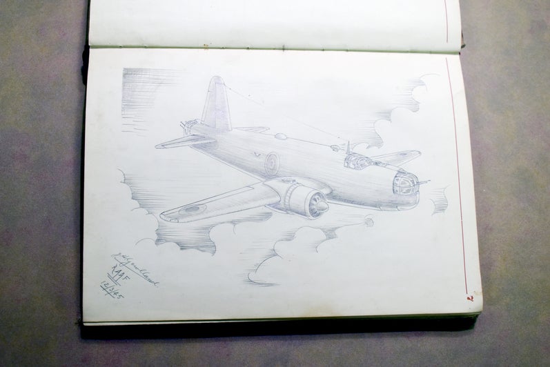 drawing of plane