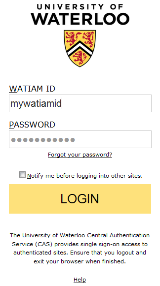 Screenshot of the web form showing the steps described in the accompanying text