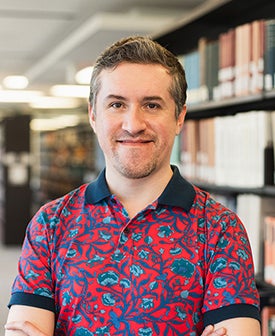 Digital Scholarship Librarian Antonio Muñoz Gómez