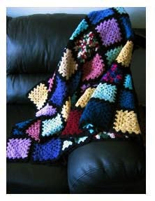 An example of an afghan (blanket)