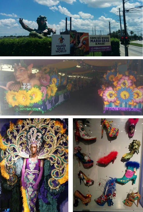 A collection of photos from Mardi Gras World, New Orleans, LA.
