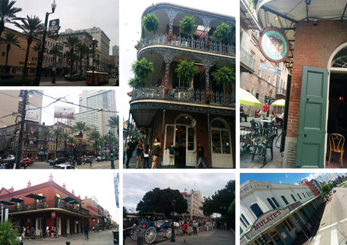 A collection of images captured while walking around New Orleans, LA.