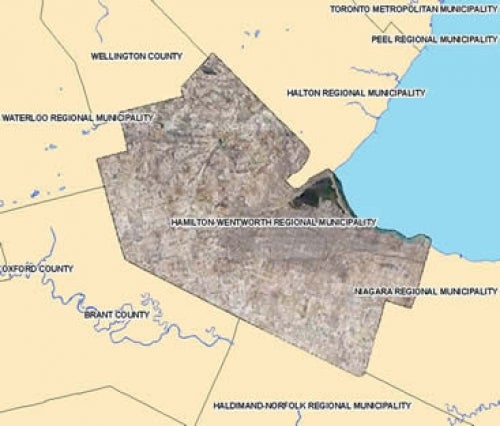map shows full extent of 2007 imagery 