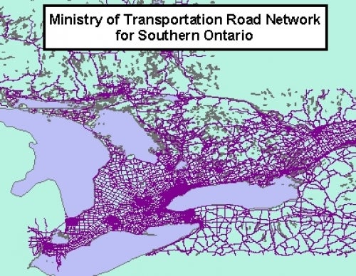 Ontario Ministry of Transportation | Geospatial Centre | University of