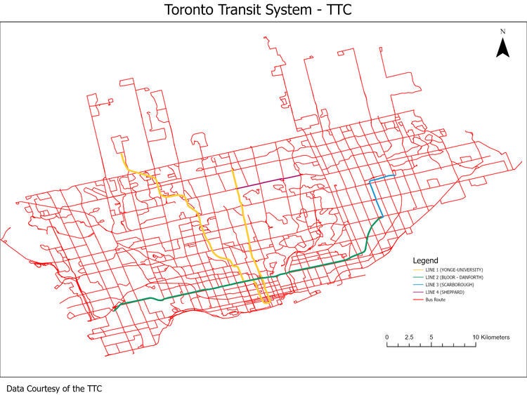 Toronto Transit System - TTC