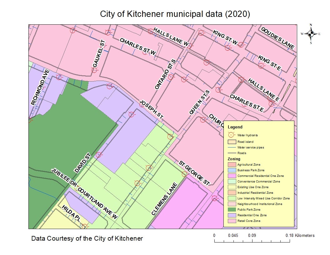 city of kitchener municipal data (2020)