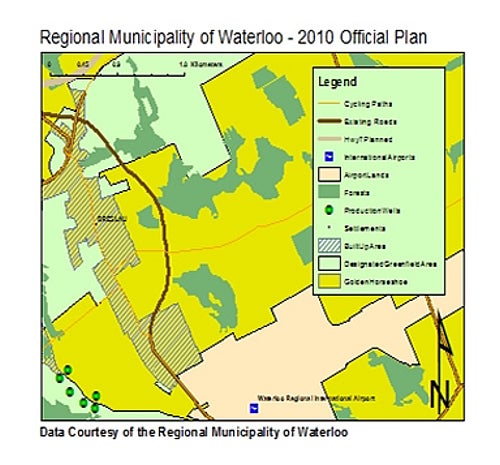 Regional Municipality of Waterloo 2010 Official Plan