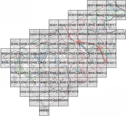 Waterloo orthoimagery index (2003)